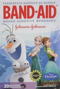 img 2 attached to 🩹 Disney Frozen Band-Aid Brand Kids Adhesive Bandages: Assorted Sizes, 20 ct, for Minor Cuts & Scrapes