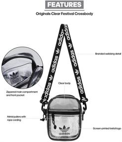 img 2 attached to 🎒 Stylish and Functional: Bluebird Festival Crossbody Backpacks by Adidas Originals