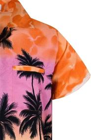 img 1 attached to Beach Blue 🏖️ Men's Clothing: Funky Hawaiian Shirt