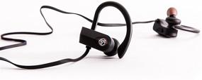 img 3 attached to Беспроводные наушники Bluetooth Sport от TapperSciences для бега и тренировок - с глубоким басом, шумоподавлением, заушными крючками, водонепроницаемым дизайном и встроенным микрофоном | Как упоминалось в журнале "The Wall Street Journal