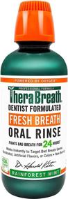 img 3 attached to 🌿✨ TheraBreath 24-Hour Oral Rinse, Dentist Formulated, Rainforest Mint Flavor, 16 Ounce (Pack of 2)