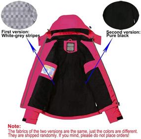 img 2 attached to JOGERBRO Womens Waterproof Outdoor Windbreaker Women's Clothing for Coats, Jackets & Vests