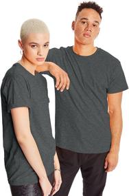 img 1 attached to 👕 Hanes X Temp Performance T Shirt Charcoal Men's Clothing Shirts: Ultimate Comfort and Style