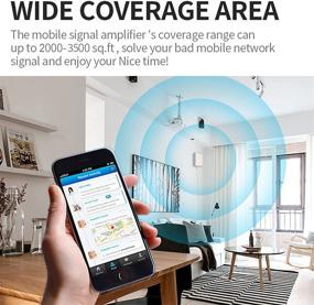 img 2 attached to Goboost Dual Band Cell Phone Signal Booster - Improve 2G 3G 4G LTE 📶 Signal in Home & Office - FCC Approved, Supports AT&T, Verizon, Straight Talk & More