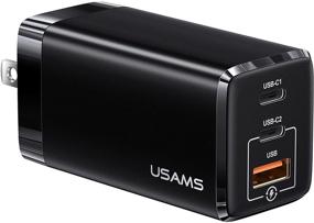 img 4 attached to 💻 USAMS Foldable Portable MacBook Charger: Compact and Convenient Charging Solution