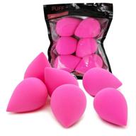 🧽 ultimate 6-piece makeup blender sponge set - achieve flawless foundation blending for liquid, cream, and powder makeup with super soft latex free sponges logo