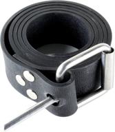 cressi premium marseillaise rubber belt for diving - black logo