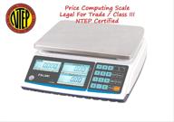 📦 ntep approved price computing scale: simple and user-friendly for weighing up to 30 lbs logo