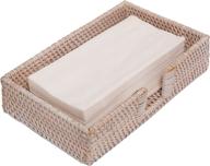 🏺 rectangular rattan bathroom storage countertop logo