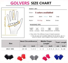 img 2 attached to Зимние волшебные перчатки для детей LAIMIO: необходимые аксессуары, чтобы девочки были в тепле в холодную погоду