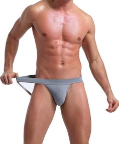 img 2 attached to FULLSCHARM Classical Breathable Jockstrap Underwear Sports & Fitness