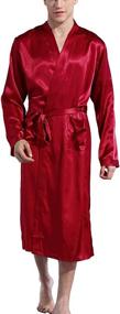 img 4 attached to Mobarta Lightweight Loungewear Sleepwear Nightwear Men's Clothing