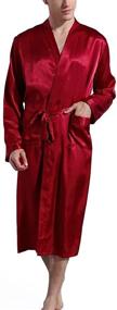 img 2 attached to Mobarta Lightweight Loungewear Sleepwear Nightwear Men's Clothing