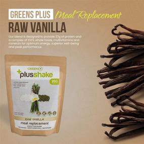 img 2 attached to Ultimate Greens+ PlusShake: Vanilla Whey Protein & Organic Green Superfood Blend - Grass Fed - 27g - 1.5 lb Bag