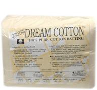 🛏️ queen size quilter's dream natural cotton supreme batting - 108" x 93 logo