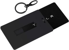img 3 attached to 🔑 Tesla Model 3, Model Y Silicone Key Card Holder & Key Chain: Secure and Stylish Accessory