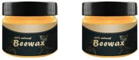 img 4 attached to 🪵 Wood Seasoning Beewax - Premium Beeswax Polish for Furniture & Timber, 2 PCs