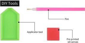 img 1 attached to Ф Канлан Бриллианты для росписи Diamond Painting для детей, рисование и художественные принадлежности.