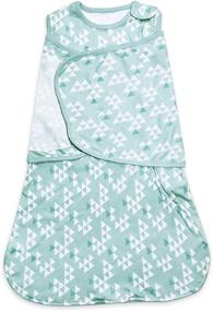 img 4 attached to 👶 Cozy Cotton Baby Sleeping Bag Swaddle Sack: Perfect for 6-12 Months