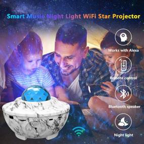 img 2 attached to 🌟 Eleanistor Upgrade Smart Star Projector: A Voice-Controlled Night Light with Bluetooth Speaker