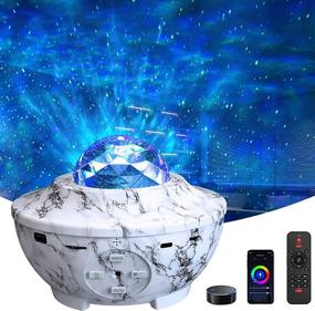 img 4 attached to 🌟 Eleanistor Upgrade Smart Star Projector: A Voice-Controlled Night Light with Bluetooth Speaker