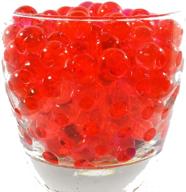 🔴 vibrant true red polymer water beads - 8 oz. creates 6 gallons of stunning color logo