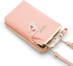 img 3 attached to 👜 Women's Crossbody Cellphone Shoulder Handbag Messenger with Wallet in Crossbody Bags