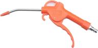 🔫 orange pistol grip air blow gun with angled bent nozzle – superior air blowing efficiency! логотип