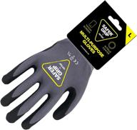 multipurpose gloves nitrile coated touchscreen logo