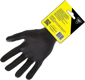 img 3 attached to Multipurpose Gloves Nitrile Coated Touchscreen