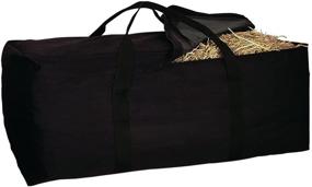 img 1 attached to 🤩 Weaver Leather Hay Bale Bag in Black - Large Size (65-2369-BK) - Durable and Convenient Storage Solution