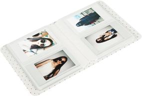 img 1 attached to CAIUL [Instax Mini 9 Photo Album] Compatible Pieces Of Moment Book Album For Films Of Fujiflm Instax Mini 7S 8 8+ 9 25 26 50S 70 90 (64 Photos