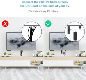 img 1 attached to 🔌 IBERLS USB-кабель питания для Fire TV: замена без использования адаптера переменного тока для Amazon Fire TV.