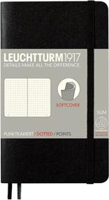 img 4 attached to 📓 LEUCHTTURM1917 - A6 Softcover Dotted Notebook (Black) with 123 Numbered Pages