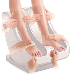 img 3 attached to OSIM uPhoria Warm: Ultimate 5-in-1 Deep-Tissue Shiatsu Foot & Calf Massager - Сильнейший массажер для улучшения кровообращения, снятия стресса и электрической массажной рефлексотерапии с терапией теплом.