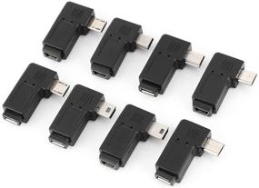 img 2 attached to 💡 Convenient 40-Piece USB Adapter Kit: Connectors to Boost Compatibility & Flexibility - USB Male to Female Micro USB