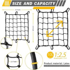 img 3 attached to Kayphyeo Motorbike Capacity Motorcycle Stretchable