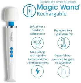 img 2 attached to Enhanced Original Magic Wand HV-270: Rechargeable & Cordless - Includes Free IntiMD Active Personal Trigger Pin Point Massager