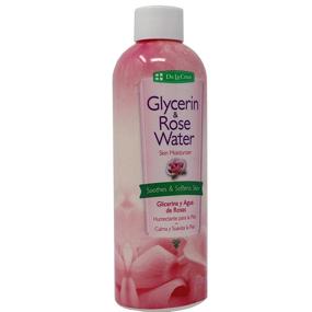 img 1 attached to De La Cruz Glycerin and Rose Water Skin Moisturizer with Rose Petal Extract – Soothes and 🌹 Softens Skin, with Vegetable Glycerin, No Parabens or Artificial Colors – 2-Pack, 2 Bottles of 8 FL Oz