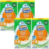 10-count fresh brush refills by scrubbing bubbles - 4 pack logo