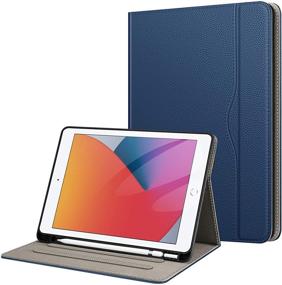 img 4 attached to Fintie Folio Case For IPad 9Th / 8Th / 7Th Generation (2021/2020/2019) 10 Tablet Accessories for Bags, Cases & Sleeves