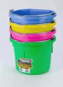 img 1 attached to 🪣 Little Giant P8Fb: Versatile Flat Back Plastic Bucket for Various Tasks