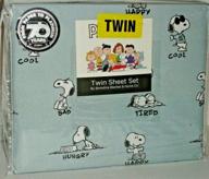 peanuts personalities snoopy sheet berkshire logo