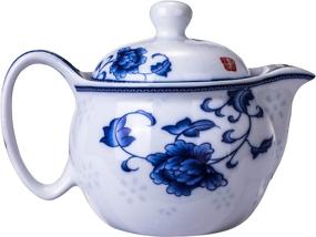 img 1 attached to 🍵 Chinese Porcelain Kungfu Service by Ufengke