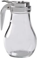 🥞 great credentials 14-ounce syrup dispenser with cast zinc top – premium quality kitchen tool for mess-free, easy pouring logo