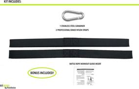 img 2 attached to FitWorx Battle Rope Anchor Strap Kit - Improve Your Workout with Bonus Battle Rope Guide from FirstChoice