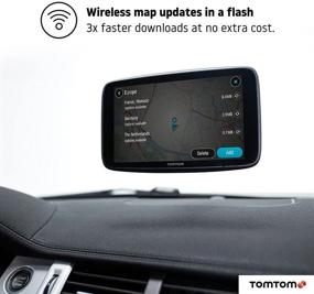 img 3 attached to 🗺️ TomTom GO Discover 7" GPS Navigation Device: Traffic Congestion Alerts, Speed Cam Alerts, WiFi Updates, Parking Availability, and More!