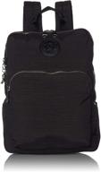 рюкзак для ноутбука kipling medium black логотип