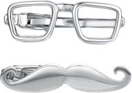 yoursfs mustache glasses stainless novelty logo