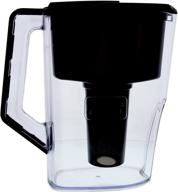 💧 tier1 2.5l alkaline water pitcher with multi-stage filtration & bpa free material - 1 filter included logo